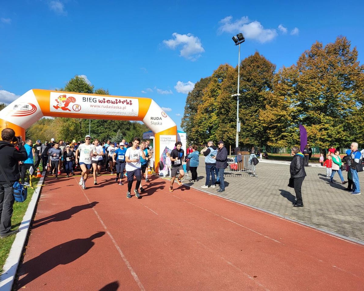 Za nami październikowy Bieg Wiewiórki / fot. MOSiR Ruda Śląska FB