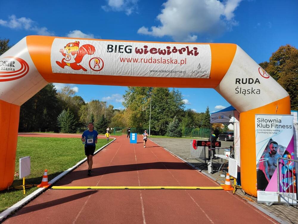 Za nami październikowy Bieg Wiewiórki / fot. MOSiR Ruda Śląska FB
