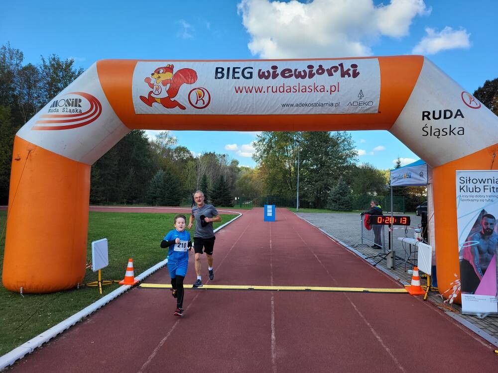 Za nami październikowy Bieg Wiewiórki / fot. MOSiR Ruda Śląska FB