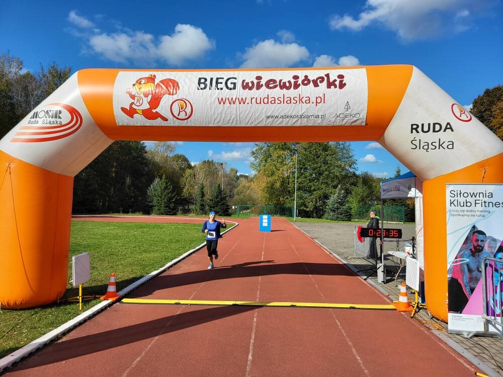 Za nami październikowy Bieg Wiewiórki / fot. MOSiR Ruda Śląska FB