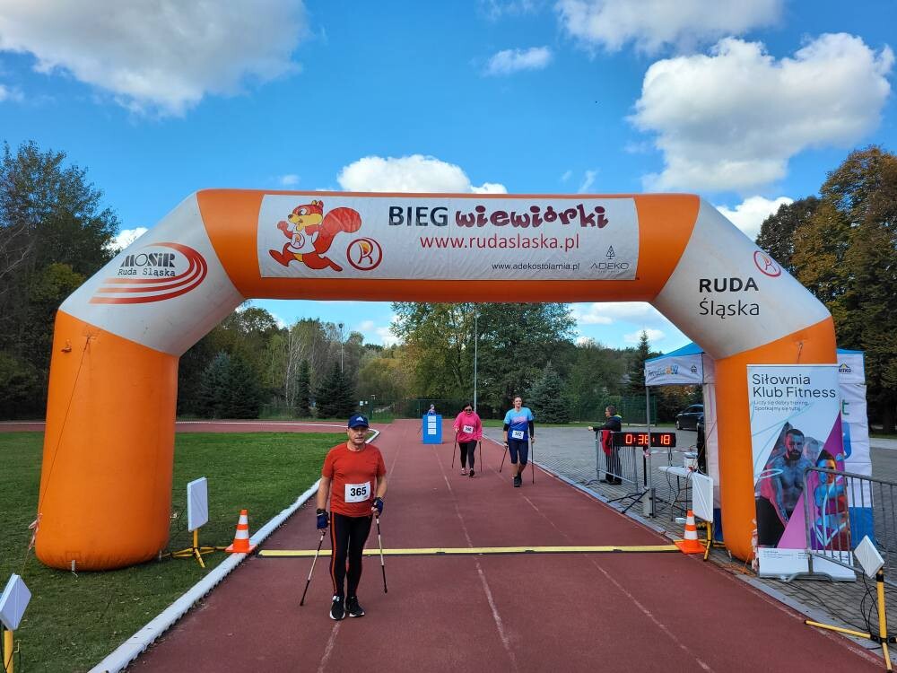 Za nami październikowy Bieg Wiewiórki / fot. MOSiR Ruda Śląska FB