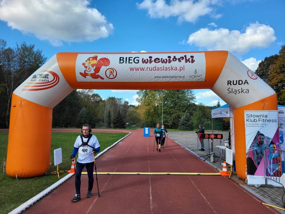 Za nami październikowy Bieg Wiewiórki / fot. MOSiR Ruda Śląska FB