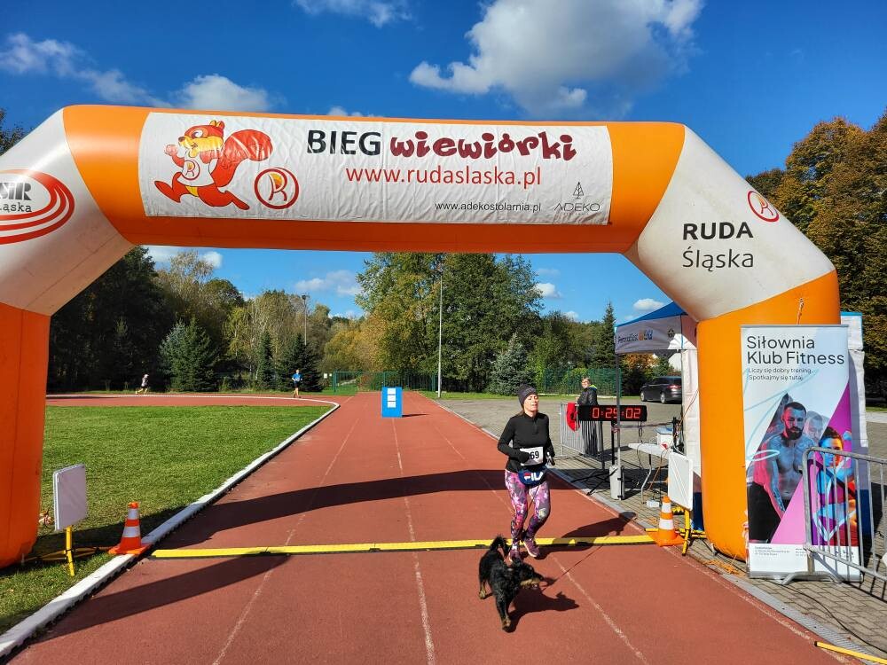 Za nami październikowy Bieg Wiewiórki / fot. MOSiR Ruda Śląska FB