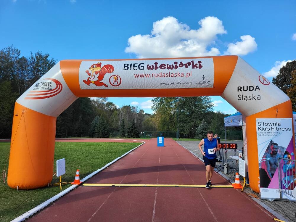 Za nami październikowy Bieg Wiewiórki / fot. MOSiR Ruda Śląska FB