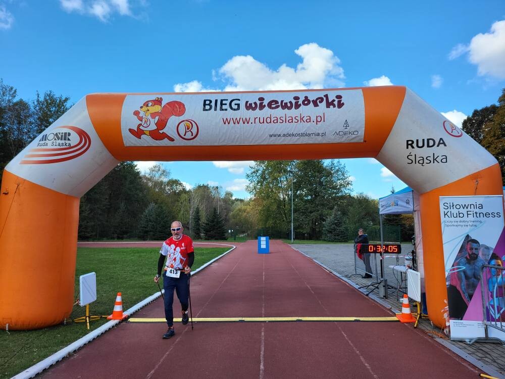 Za nami październikowy Bieg Wiewiórki / fot. MOSiR Ruda Śląska FB