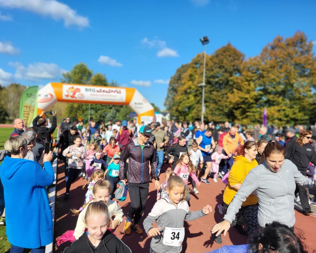 Za nami październikowy Bieg Wiewiórki / fot. MOSiR Ruda Śląska FB