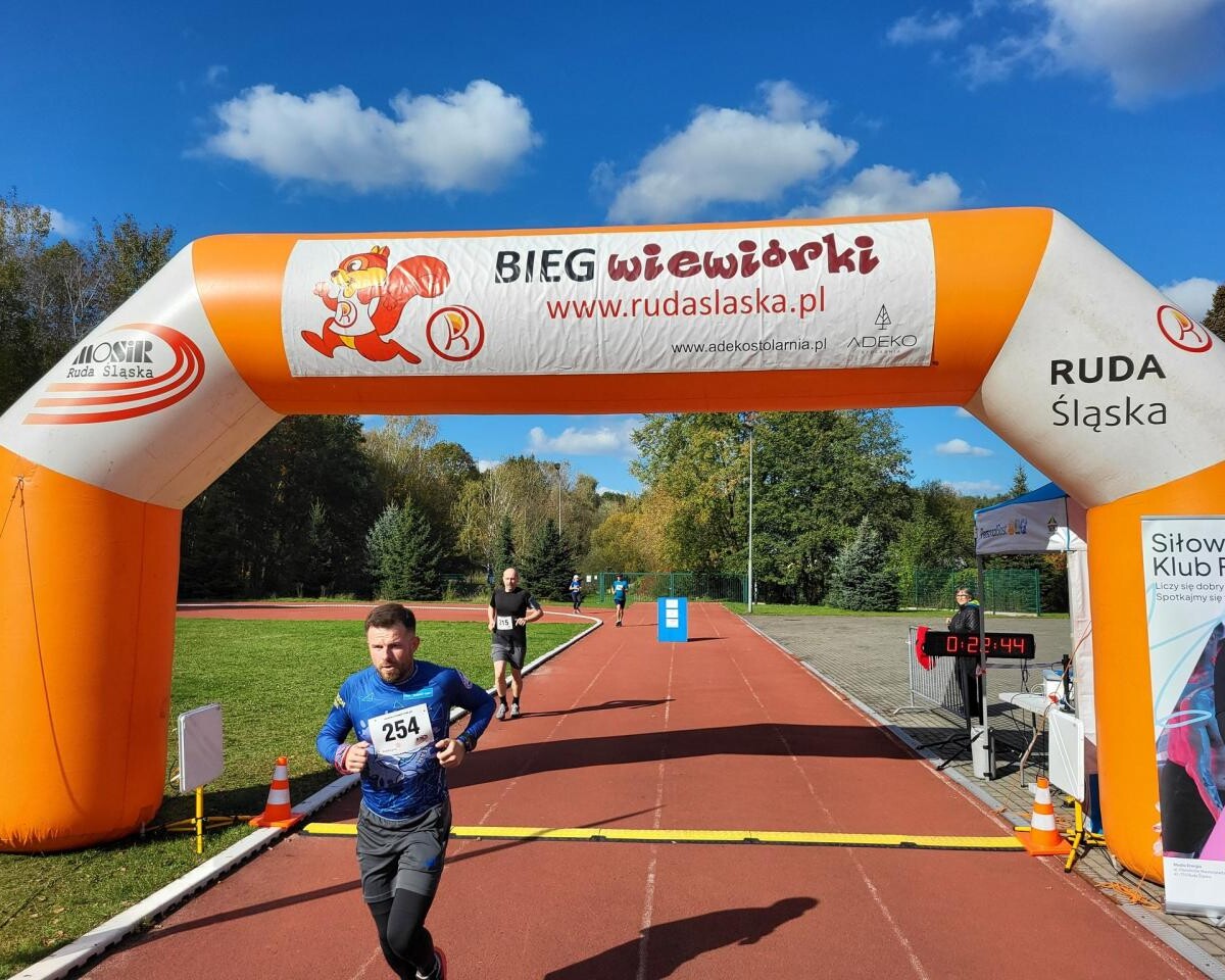 Za nami październikowy Bieg Wiewiórki / fot. MOSiR Ruda Śląska FB