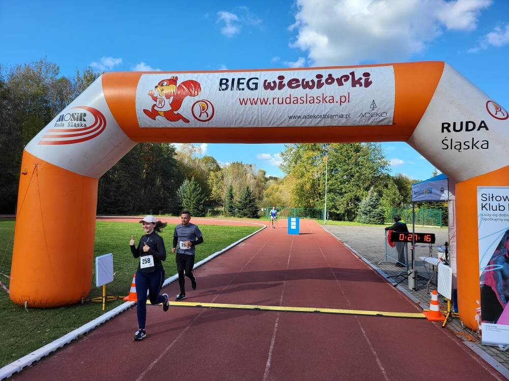 Za nami październikowy Bieg Wiewiórki / fot. MOSiR Ruda Śląska FB