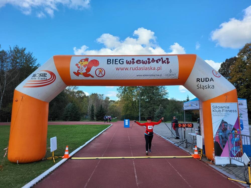 Za nami październikowy Bieg Wiewiórki / fot. MOSiR Ruda Śląska FB