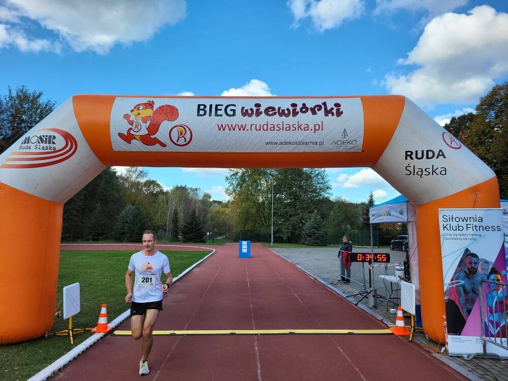 Za nami październikowy Bieg Wiewiórki / fot. MOSiR Ruda Śląska FB
