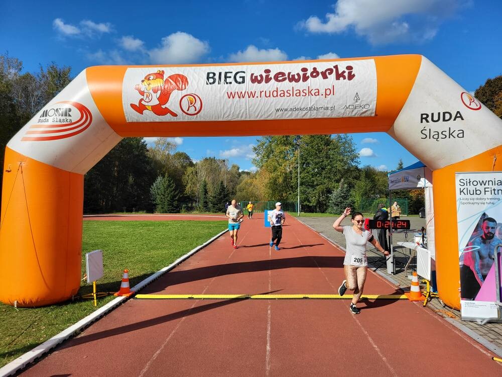 Za nami październikowy Bieg Wiewiórki / fot. MOSiR Ruda Śląska FB