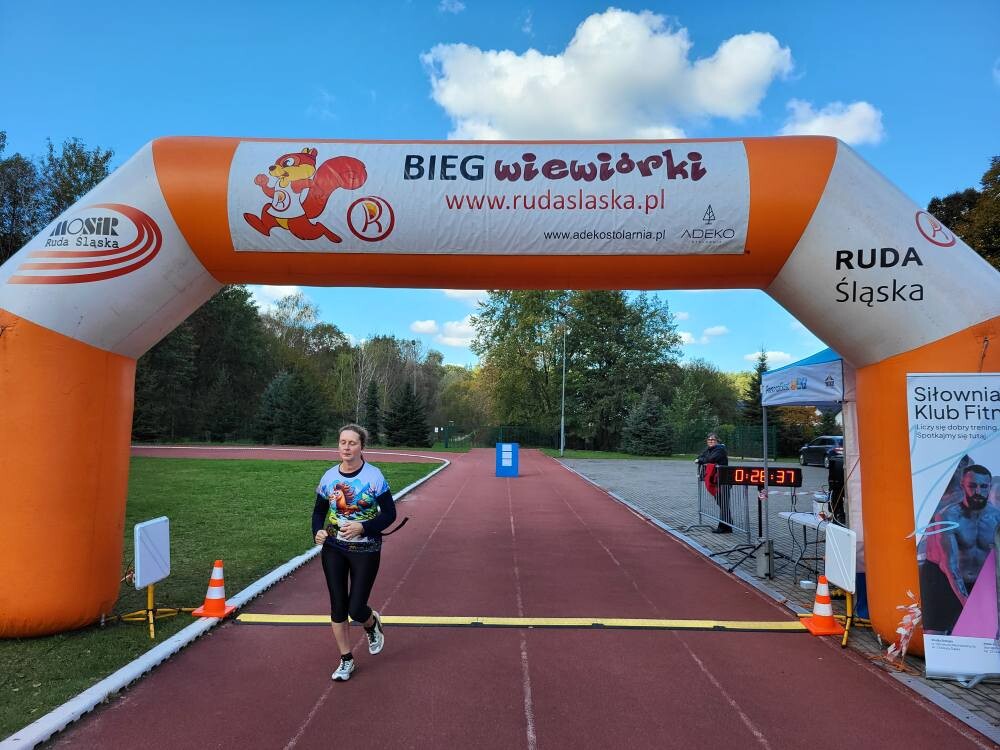 Za nami październikowy Bieg Wiewiórki / fot. MOSiR Ruda Śląska FB