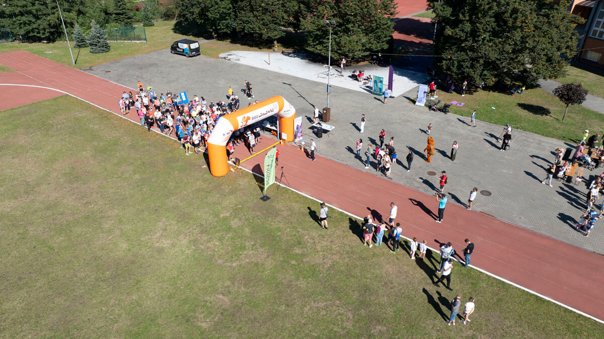 Za nami wrześniowy Bieg Wiewiórki. Zobaczcie zdjęcia! / fot. Dron Ruda - Krzysztof Faber