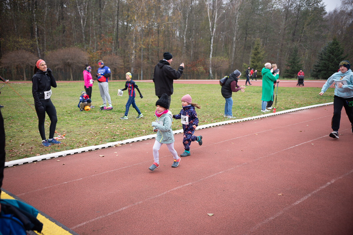 Po raz ostatni w tym sezonie wystartował Bieg Wiewiórki w Rudzie Śląskiej. / fot. Natalia Salwiczek 