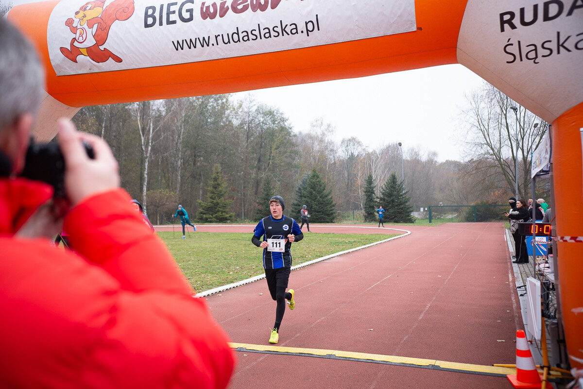Po raz ostatni w tym sezonie wystartował Bieg Wiewiórki w Rudzie Śląskiej. / fot. Natalia Salwiczek 