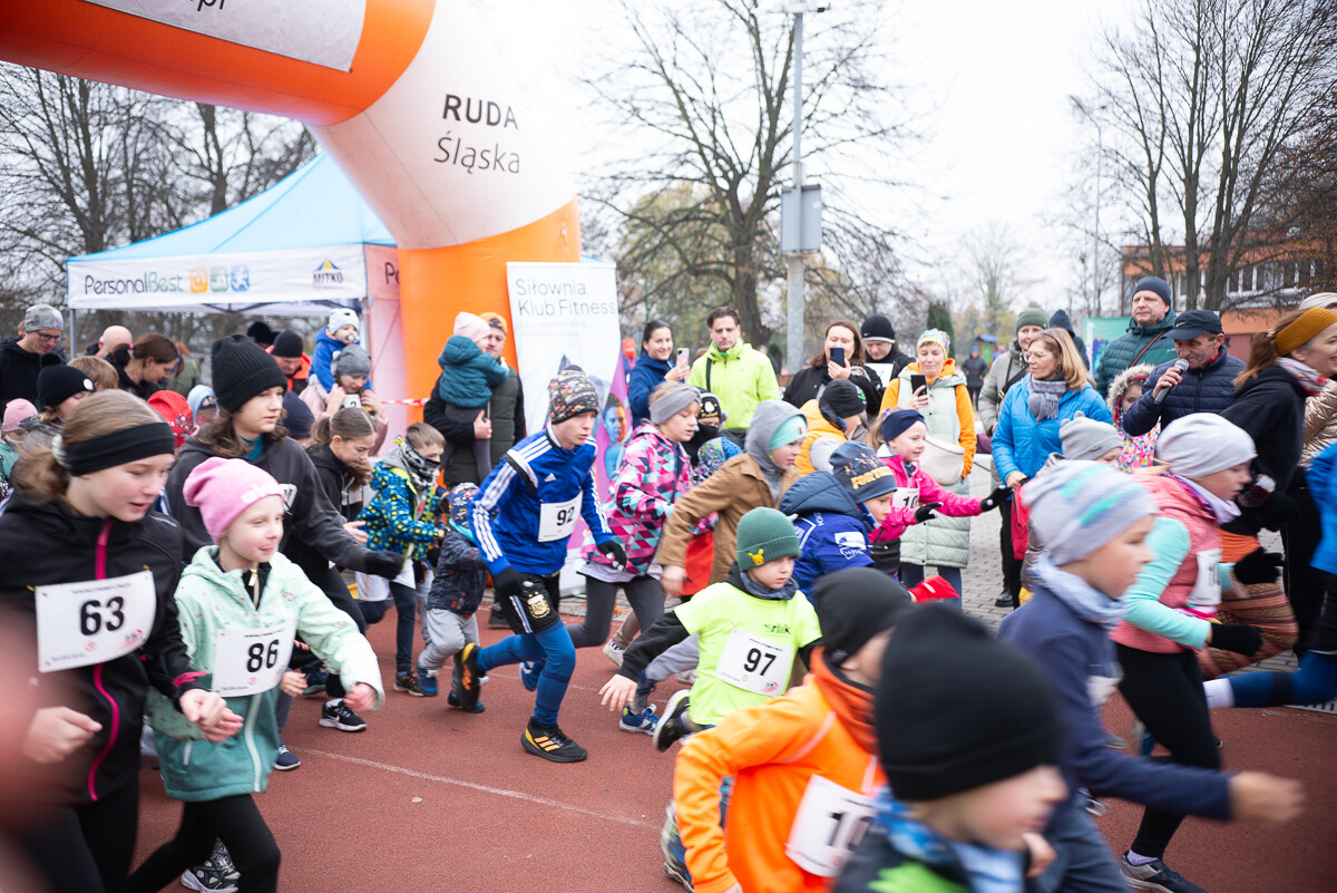 Po raz ostatni w tym sezonie wystartował Bieg Wiewiórki w Rudzie Śląskiej. / fot. Natalia Salwiczek 