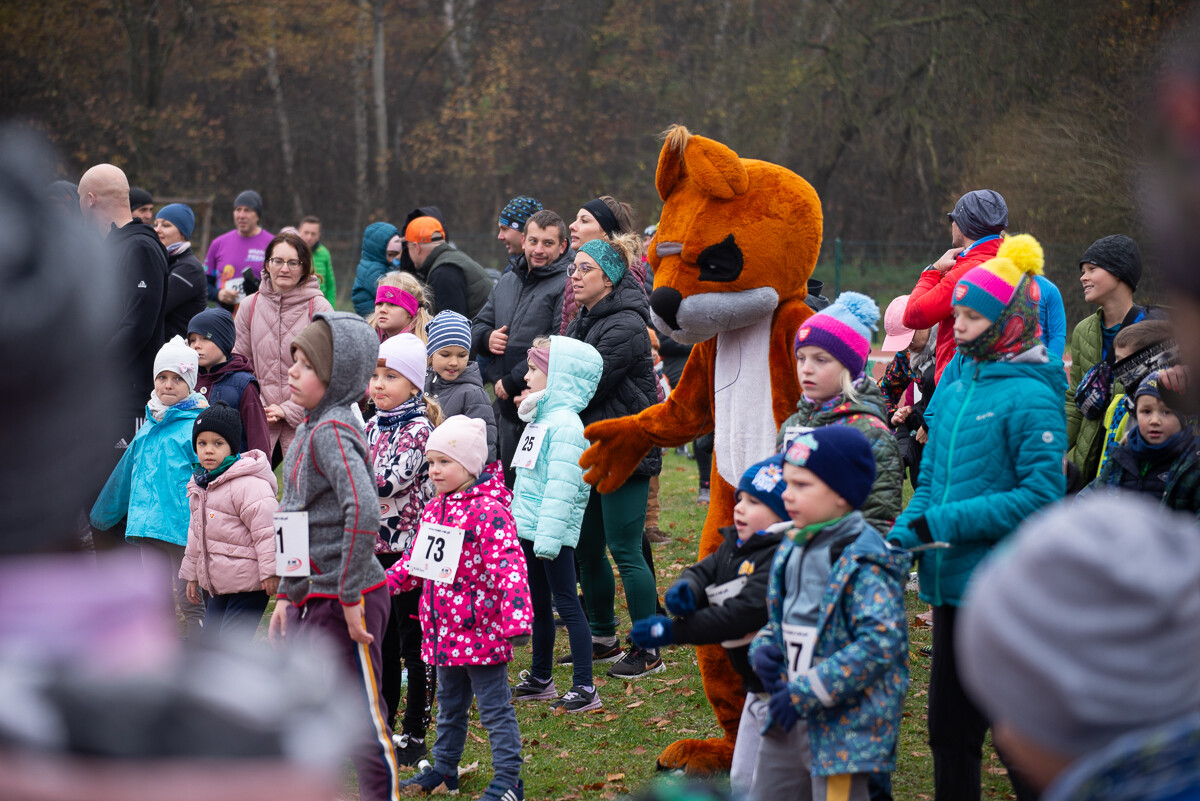 Po raz ostatni w tym sezonie wystartował Bieg Wiewiórki w Rudzie Śląskiej. / fot. Natalia Salwiczek 