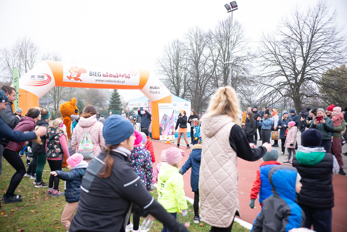 Po raz ostatni w tym sezonie wystartował Bieg Wiewiórki w Rudzie Śląskiej. / fot. Natalia Salwiczek 