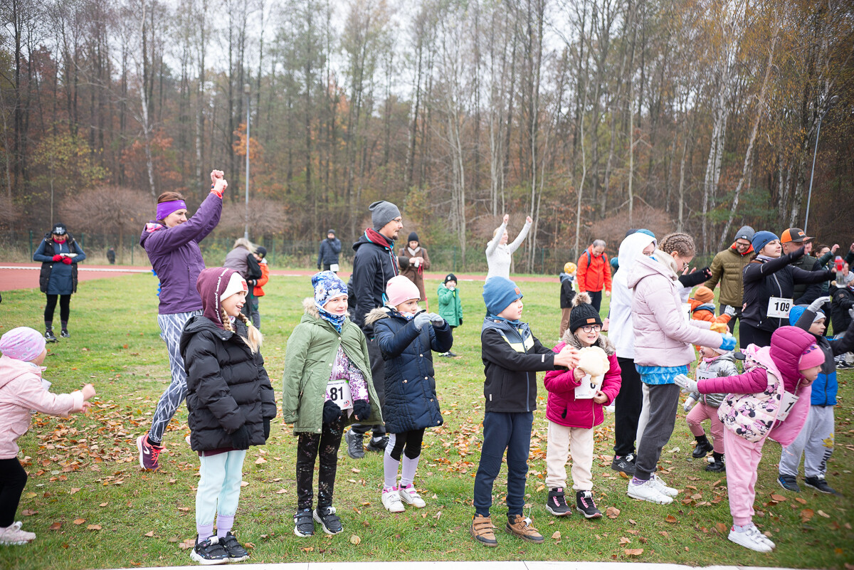 Po raz ostatni w tym sezonie wystartował Bieg Wiewiórki w Rudzie Śląskiej. / fot. Natalia Salwiczek 