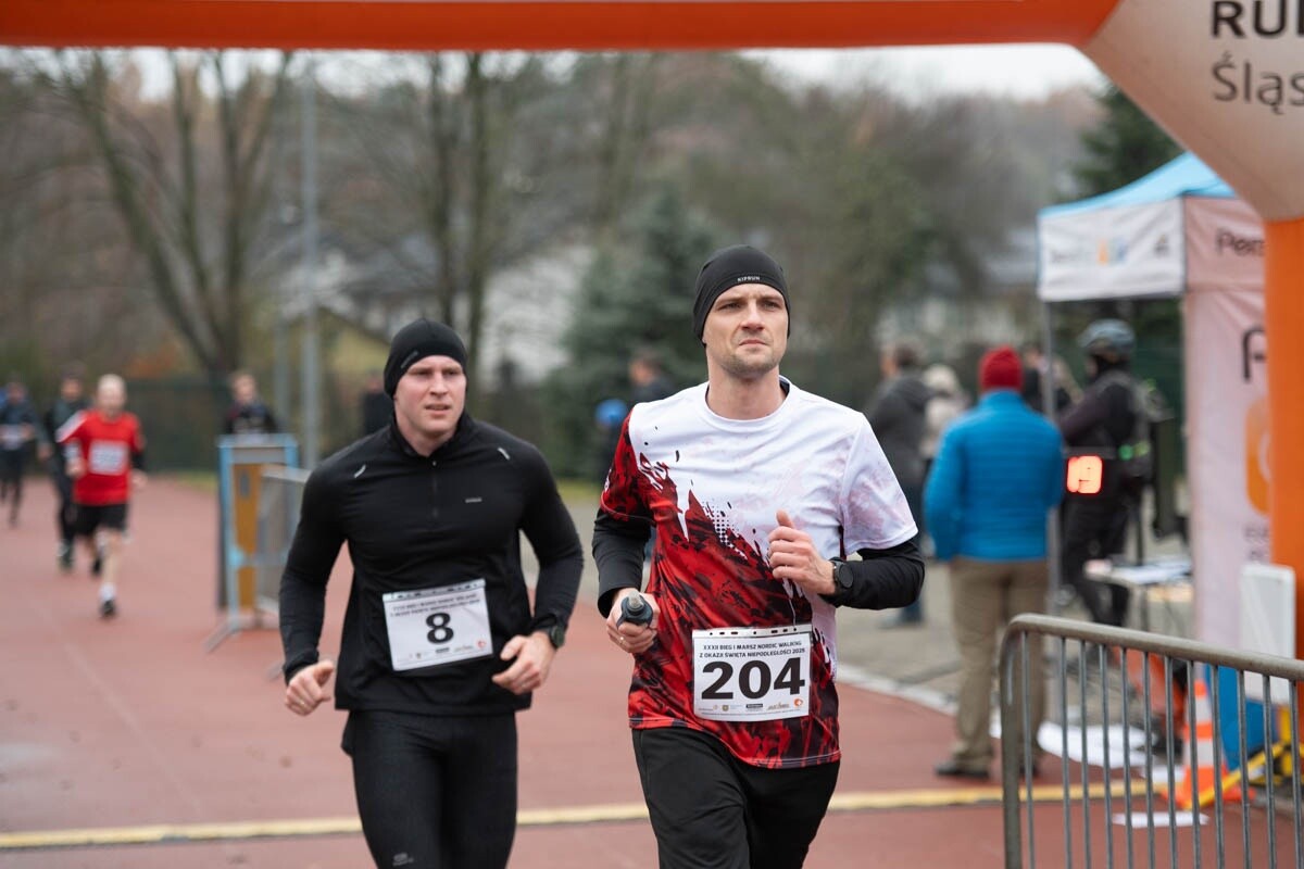 Biegi Niepodległości w Rudzie Śląskiej. / fot. Marek Faber