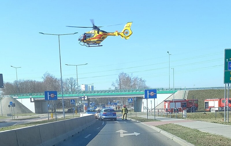 Bielszowice: Rowerzystka w ciężkim stanie trafiła do szpitala po potrąceniu