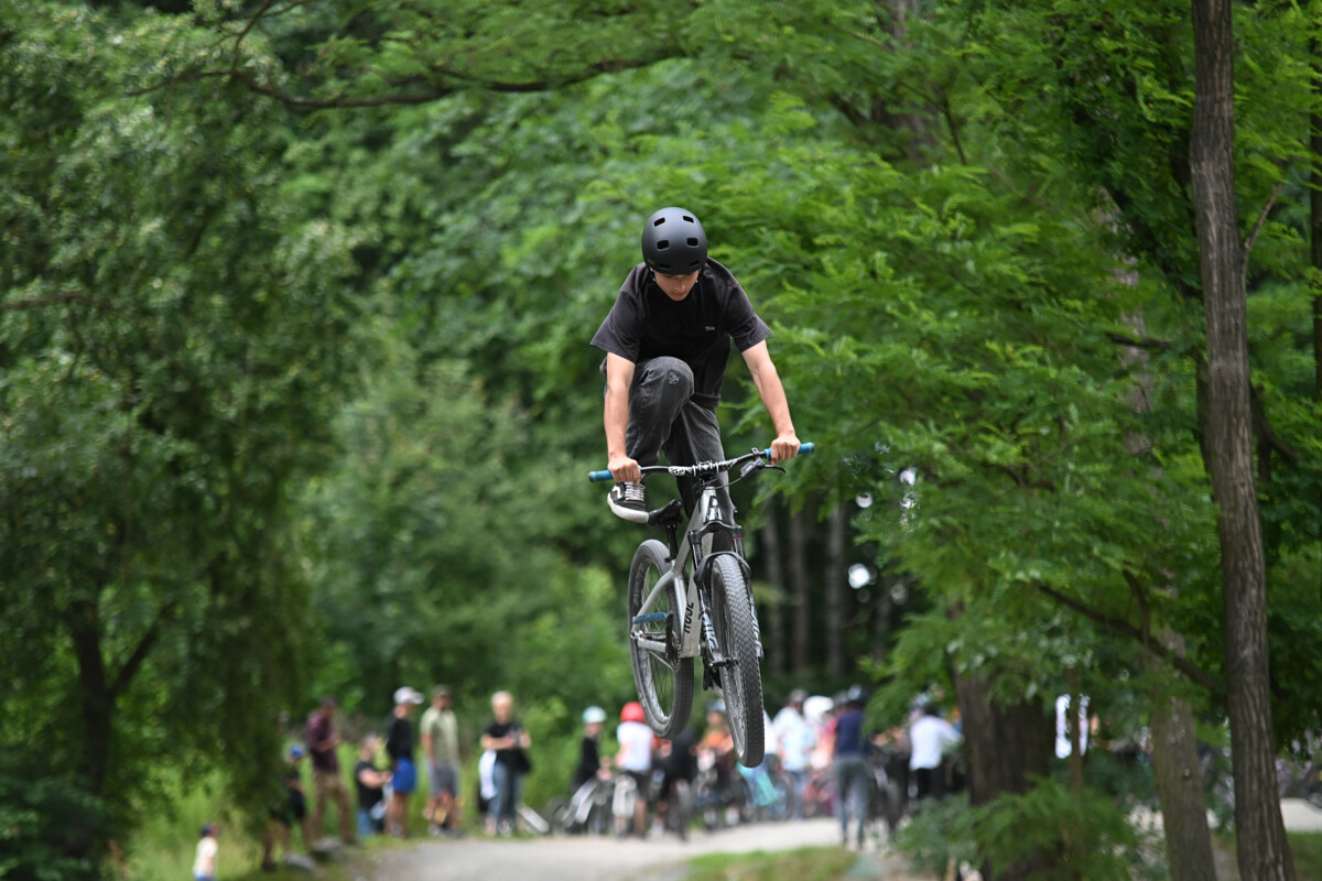 Rowerowe show z Dawidem Godźkiem za nami! Emocje, triki i wspólna jazda na Bielszowice Trails. / fot. Marek Faber