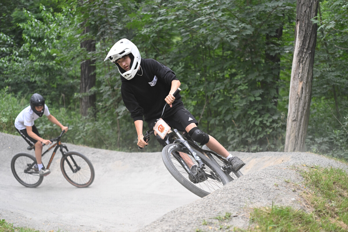 Rowerowe show z Dawidem Godźkiem za nami! Emocje, triki i wspólna jazda na Bielszowice Trails. / fot. Marek Faber