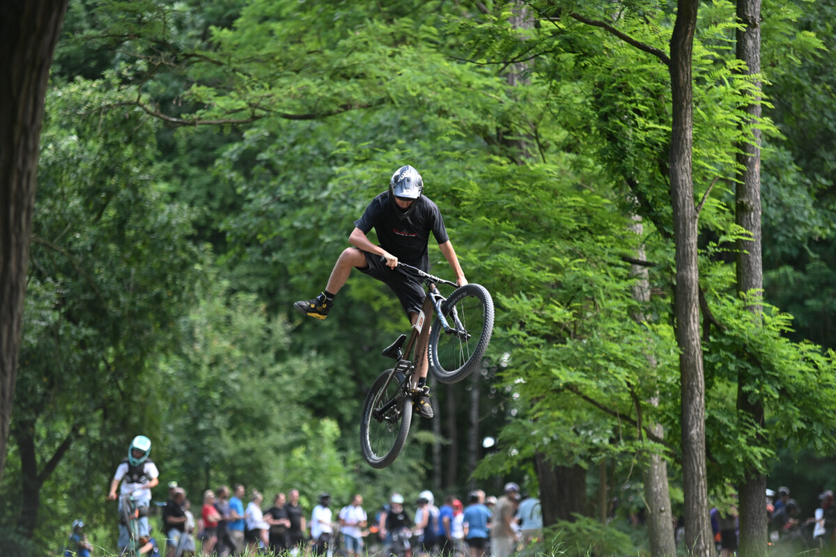 Rowerowe show z Dawidem Godźkiem za nami! Emocje, triki i wspólna jazda na Bielszowice Trails. / fot. Marek Faber