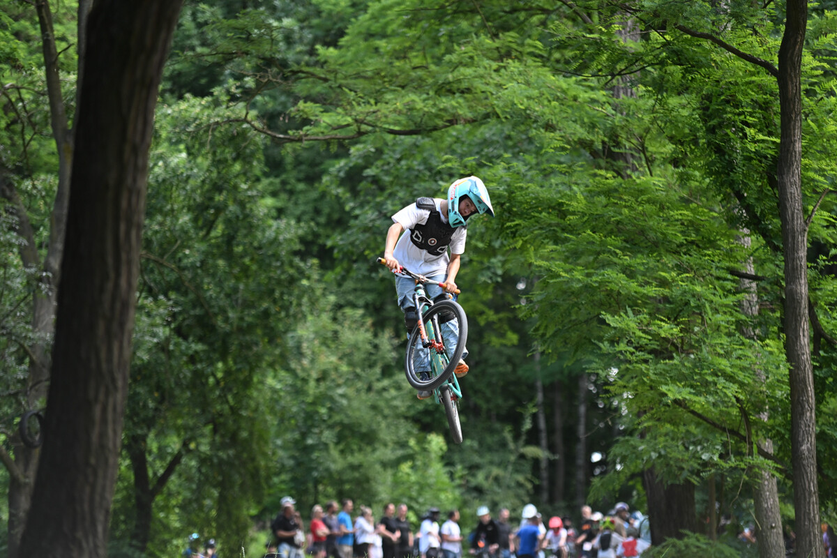 Rowerowe show z Dawidem Godźkiem za nami! Emocje, triki i wspólna jazda na Bielszowice Trails. / fot. Marek Faber