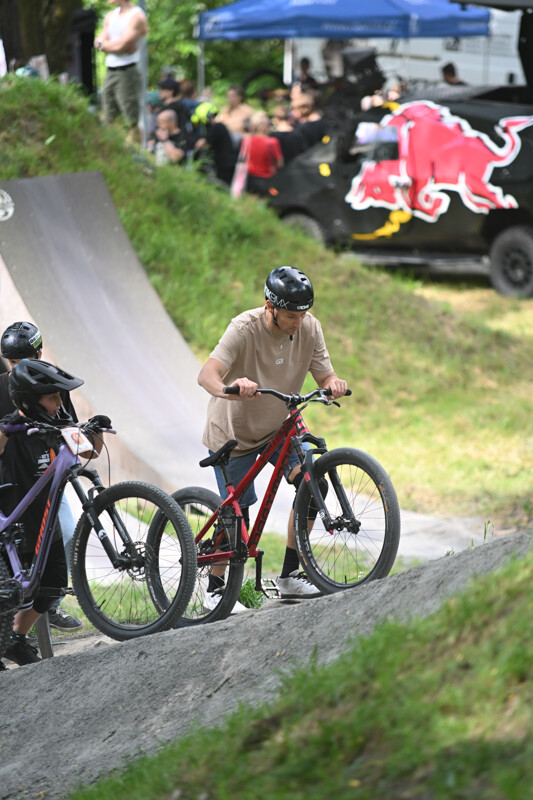Rowerowe show z Dawidem Godźkiem za nami! Emocje, triki i wspólna jazda na Bielszowice Trails. / fot. Marek Faber