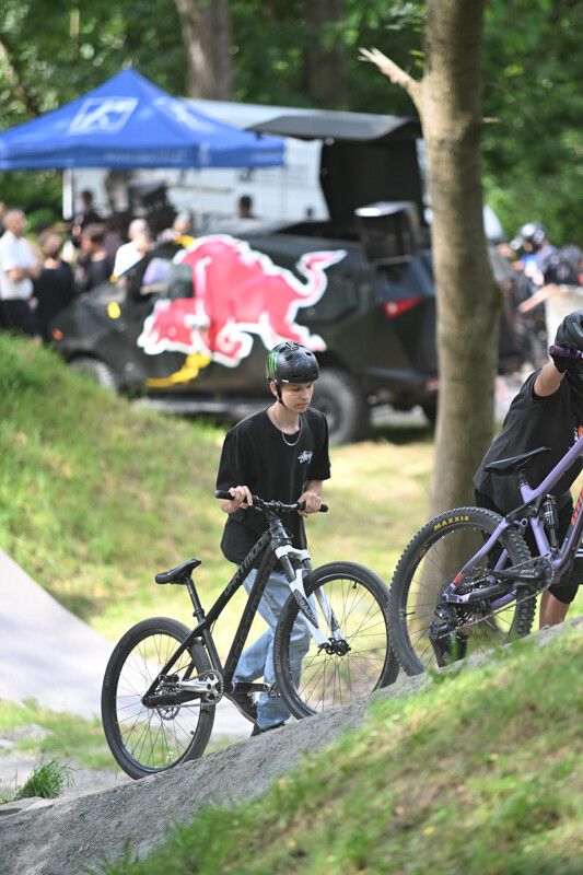 Rowerowe show z Dawidem Godźkiem za nami! Emocje, triki i wspólna jazda na Bielszowice Trails. / fot. Marek Faber