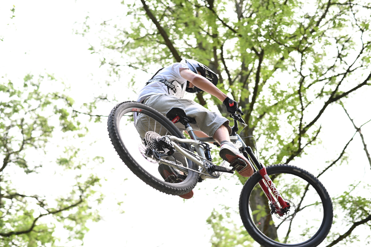 Rowerowe show z Dawidem Godźkiem za nami! Emocje, triki i wspólna jazda na Bielszowice Trails. / fot. Marek Faber