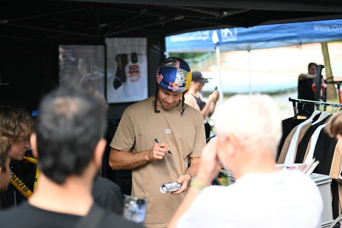 Rowerowe show z Dawidem Godźkiem za nami! Emocje, triki i wspólna jazda na Bielszowice Trails. / fot. Marek Faber