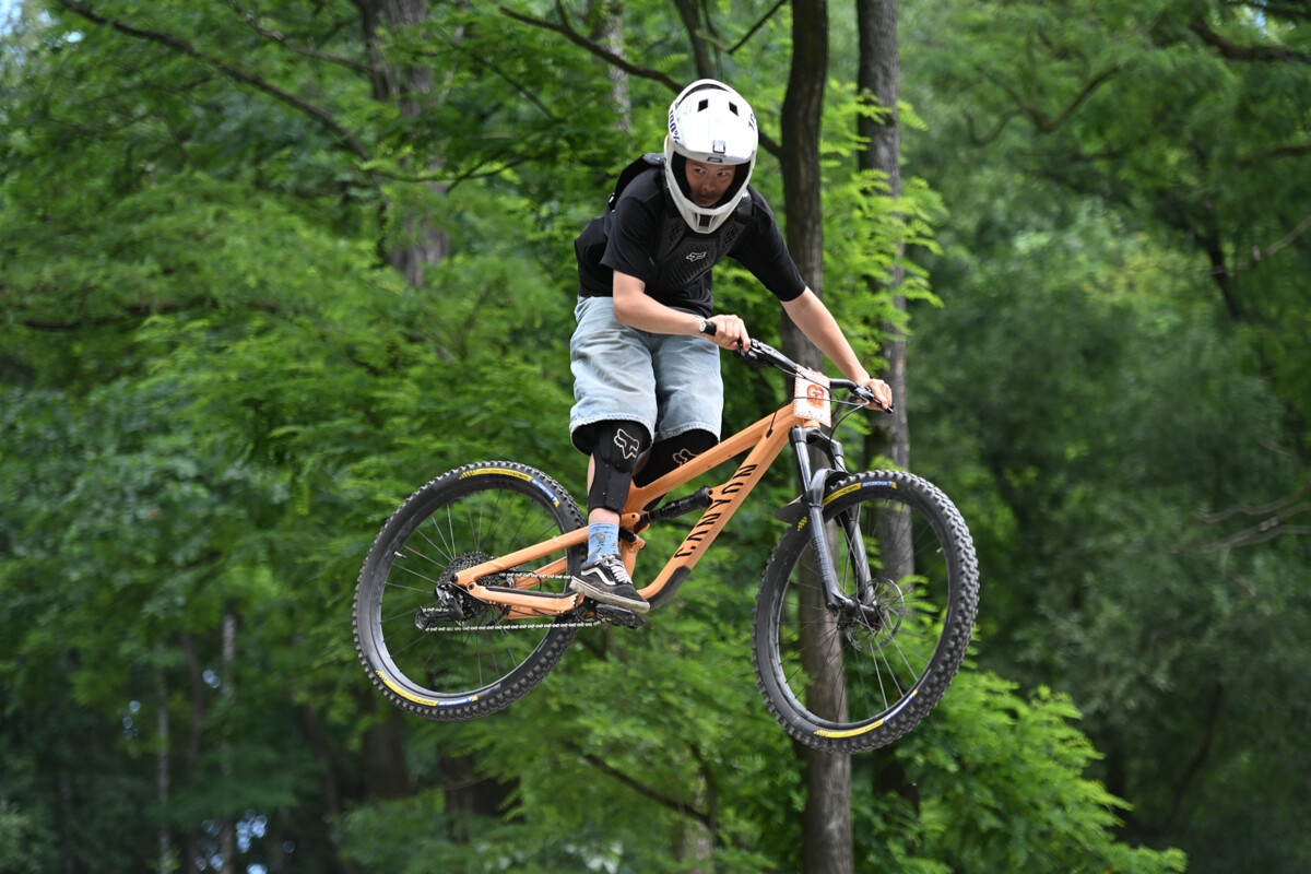 Rowerowe show z Dawidem Godźkiem za nami! Emocje, triki i wspólna jazda na Bielszowice Trails. / fot. Marek Faber