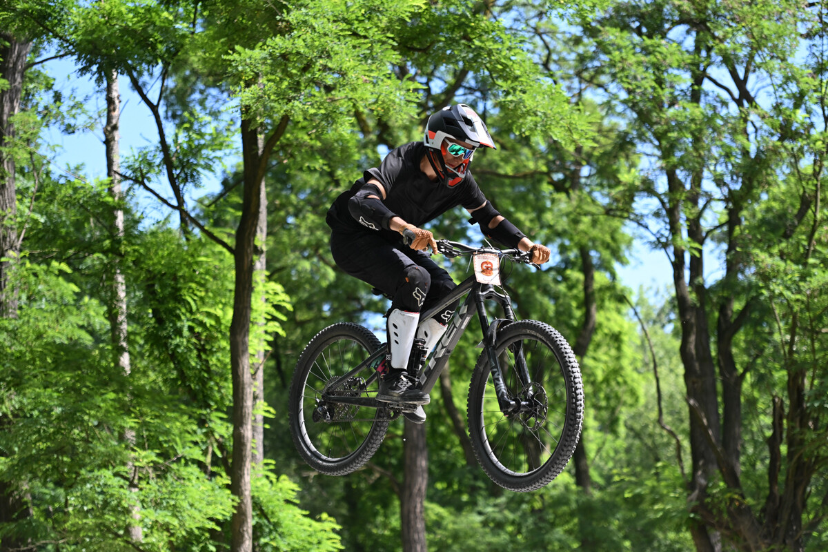 Rowerowe show z Dawidem Godźkiem za nami! Emocje, triki i wspólna jazda na Bielszowice Trails. / fot. Marek Faber