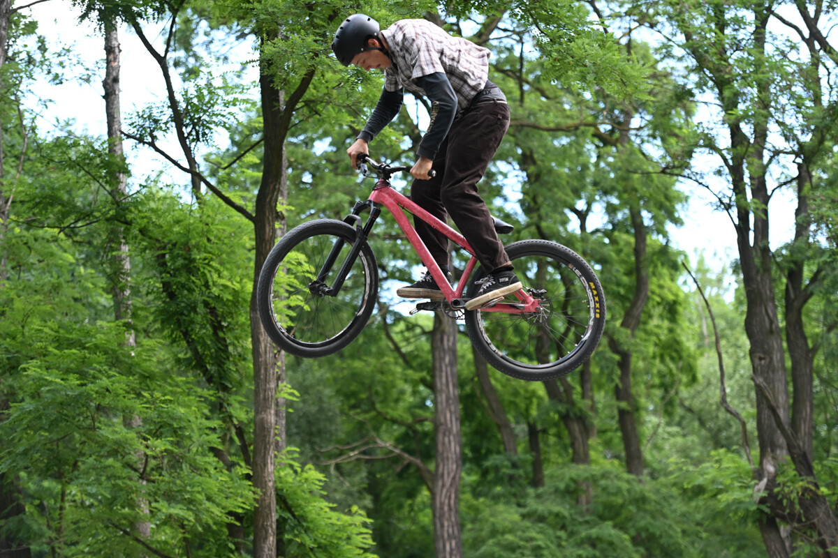 Rowerowe show z Dawidem Godźkiem za nami! Emocje, triki i wspólna jazda na Bielszowice Trails. / fot. Marek Faber