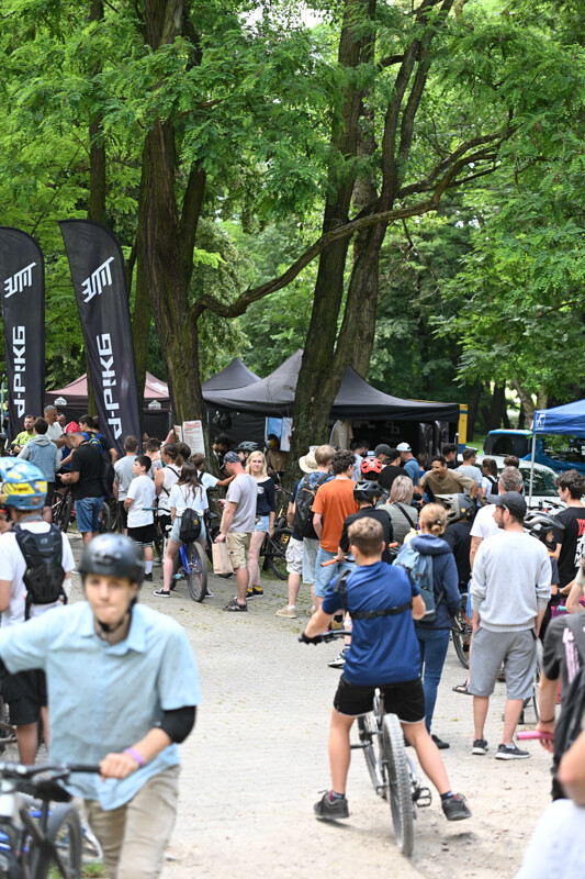 Rowerowe show z Dawidem Godźkiem za nami! Emocje, triki i wspólna jazda na Bielszowice Trails. / fot. Marek Faber