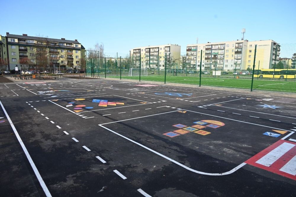 Modernizacja boiska przy ulicy Górnośląskiej zakończona/fot. FB Michał Pierończyk