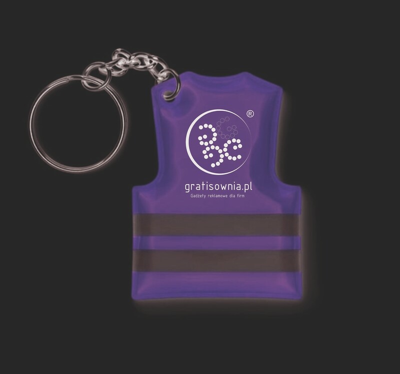 Breloki odblaskowe z nadrukiem - bezpieczeństwo i reklama w jednym