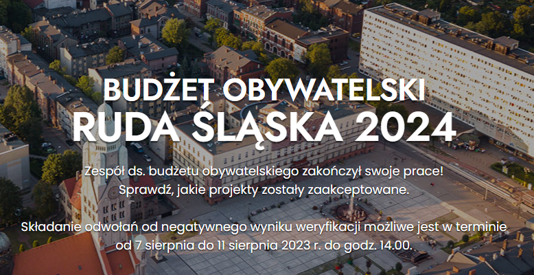 Budżet Obywatelski 2024: Weryfikacja wniosków zakończona. Głosowanie we wrześniu