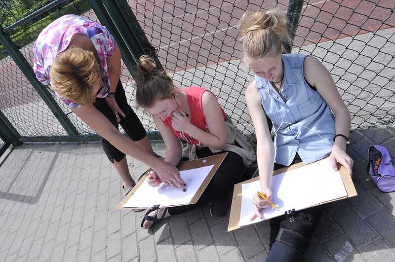 Chebzie na płótnie - plener malarski za nami