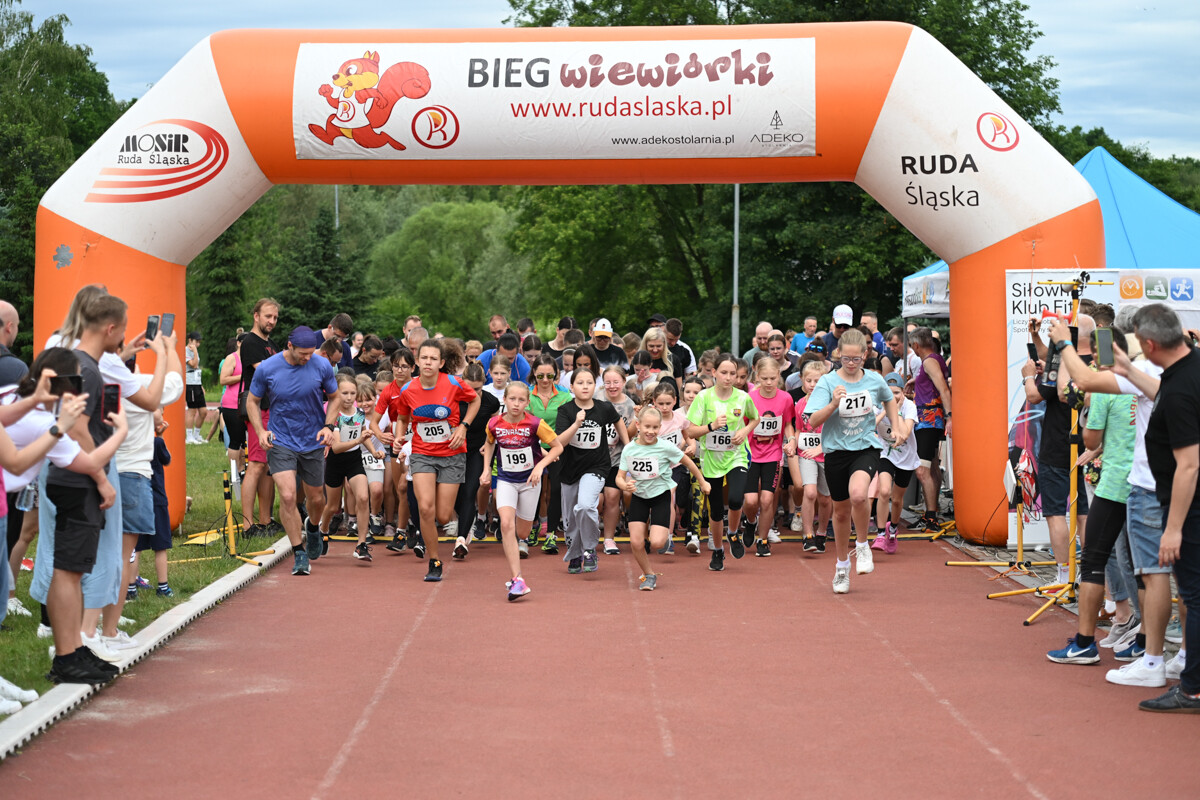 Za nami czerwcowa  edycja Biegu Wiewiórki w Rudzie Śląskiej / fot. Marek Faber i Krzysztof Faber