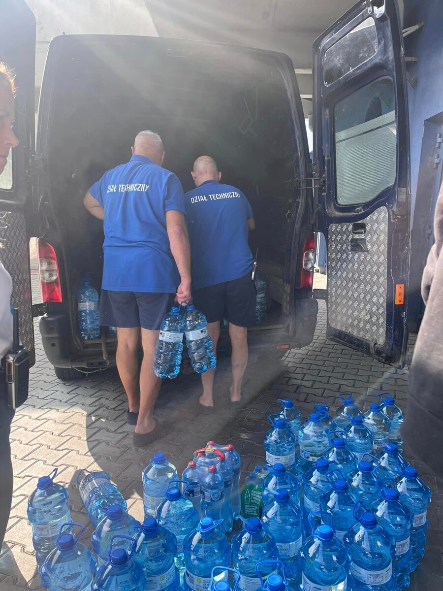 Dary dla powodzian. / fot. UM Ruda Śląska