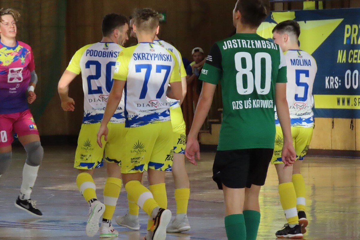 Derby Śląska - 6. kolejka Fogo Futsal Ekstraklasy / fot. SR-S Gwiazda Ruda Śląska