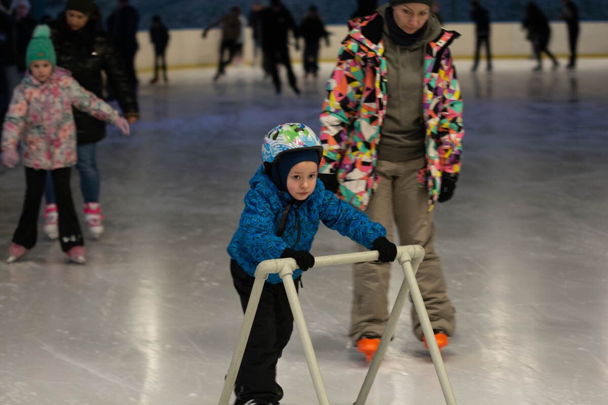 Disco Lodowisko na Burloch Arenie. / fot. Marek Faber