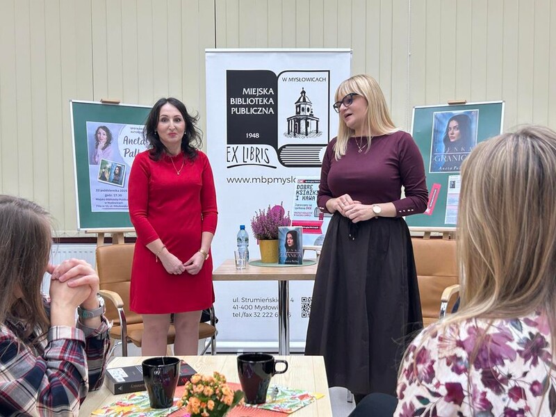 DKK w Mysłowicach omawia „Cienką granicę” Anety Palki – spotkanie z autorką