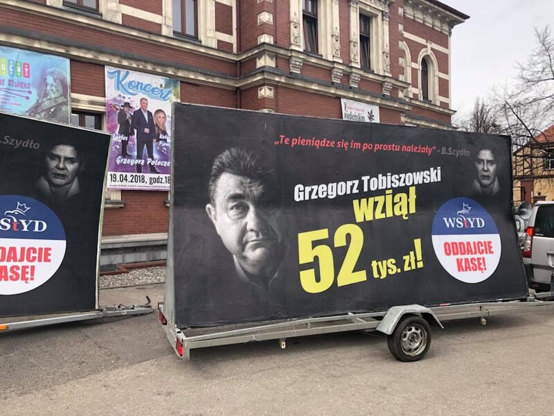 Do Rudy Śląskiej wjechał "Konwój Wstydu"