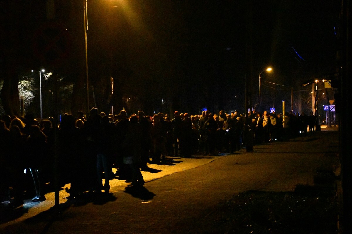 Droga Krzyżowa ulicami miasta. / fot. Jacek Knapik