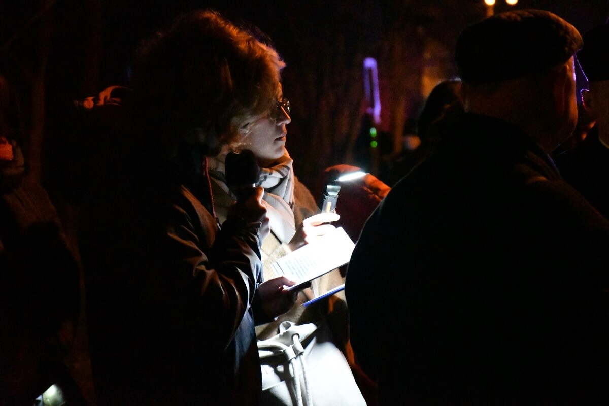 Droga Krzyżowa ulicami miasta. / fot. Jacek Knapik