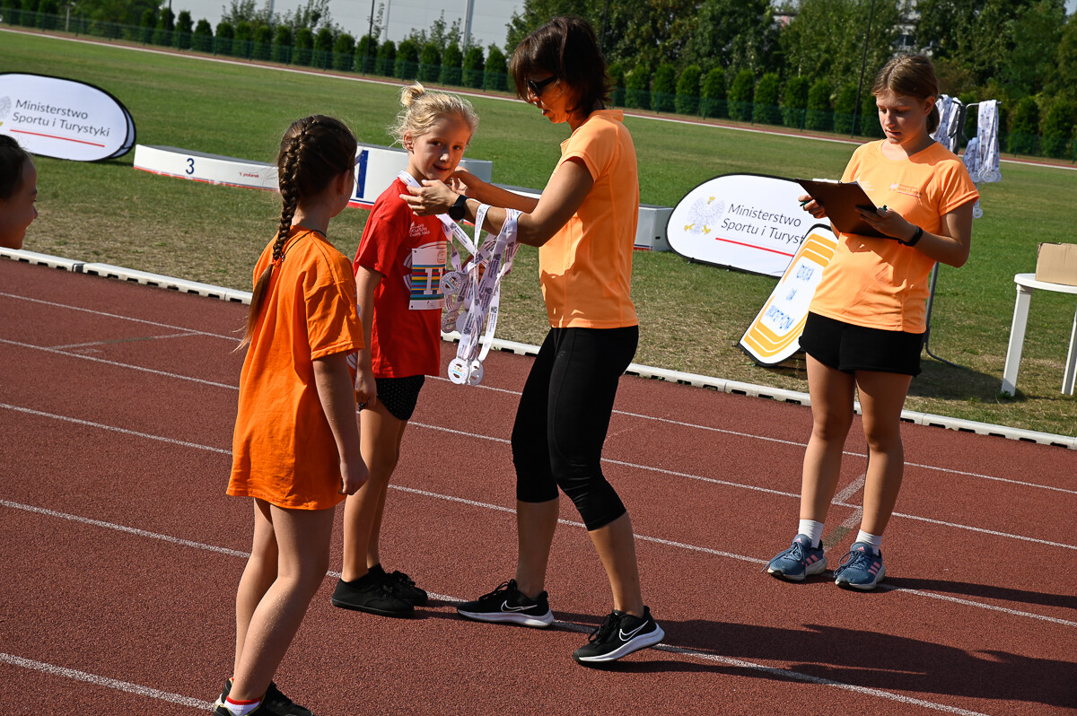 Dziecięca Liga Lekkoatletyczna - I tura. / fot. Magdalena Ruda